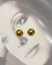 Load image into Gallery viewer, Gold Ball Studs S.S
