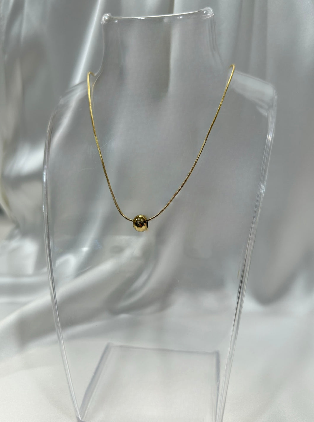 Gold Necklace S.Steel