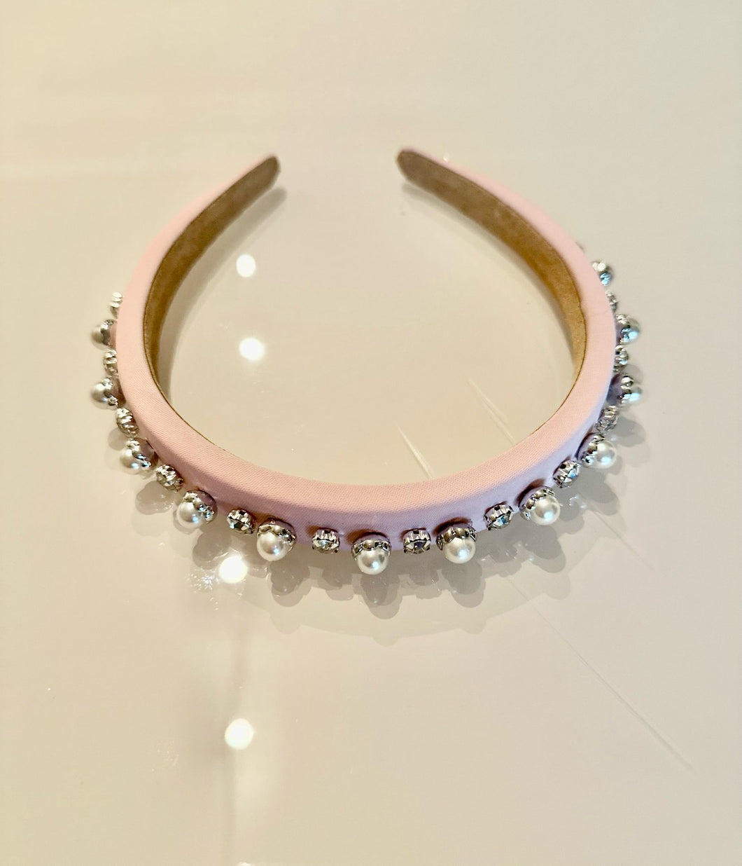 Diadem Rose & Rhinestone Accessories