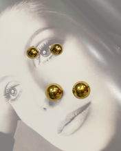 Load image into Gallery viewer, Gold Ball Studs S.S
