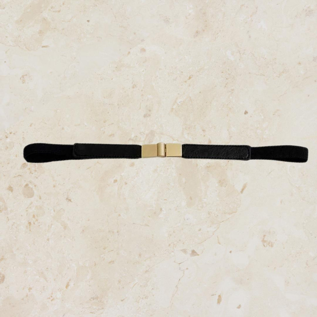 Black Elastic Belt