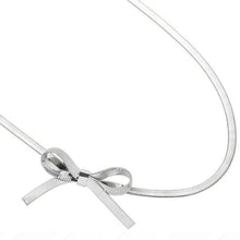 Load image into Gallery viewer, S.S Bow Choker
