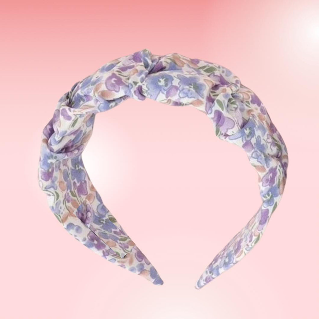 Lilac Floral Headband