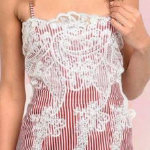 Load image into Gallery viewer, Red White Romper
